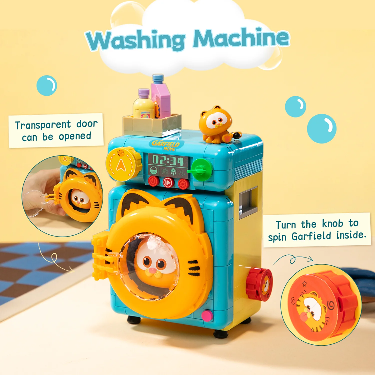 Pantasy 86821 Garfield Washing Machine